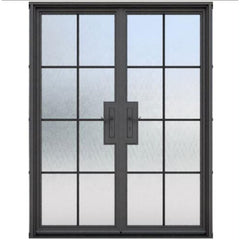 WDMA Latest Simple Iron Door Grill Design Steel Window for Safety