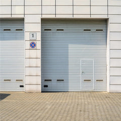 China WDMA Long service life durable automatic garage door roll up