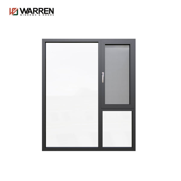 Factory Wholesale White Frame Aluminium Folding Casement Window  Aluminium Window Frame Colours