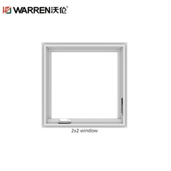 Warren 2x6 Window Double Pane Insulated Windows Aluminium Frame Casement Window