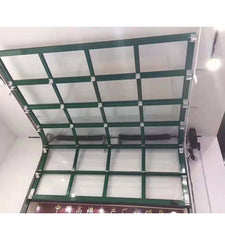 China WDMA OEM aluminum 56mm 100mm 120mm hurricane industrial garage roller doors