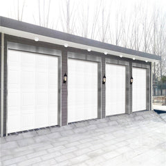 China WDMA Customized American standard Aluminum Modern Glass transparent garage door