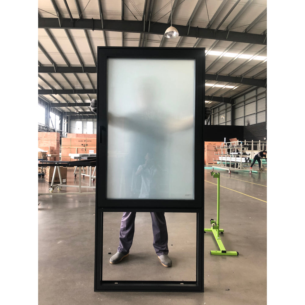 WDMA Residential narrow aluminium frame casement window Villas house H ...