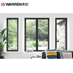 Warren 48x12 Picture Aluminium Frosted Glass Blue Storm Window With Screen