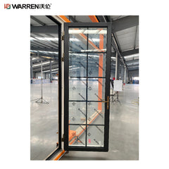 Warren 36 inch Double French Door With Black Glass Double Doors Interior