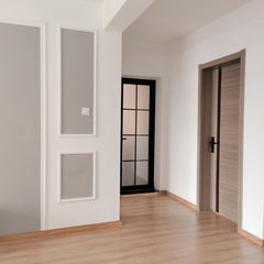 WDMA Factory Directly Price Steel Sliding Glass Interior House Door With Frames