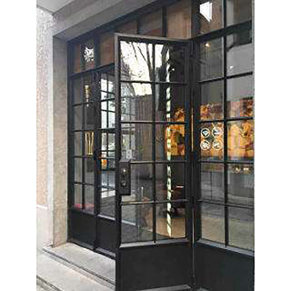WDMA Commercial Fixed And Casement Partition Front Glass Door
