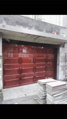 China WDMA Pu Foam Infilled Overhead Garage Door
