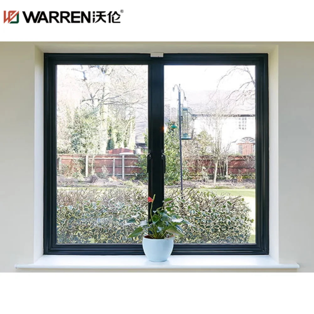 WDMA Advance Aluminium Windows Black Aluminium Window Frames Low E Gla ...