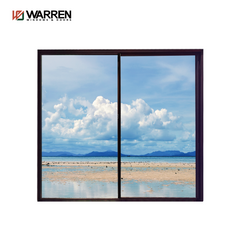 Warren 42x78 window factory hot sale aluminum strip airtight seal casement window for home and office use