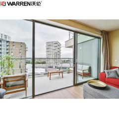 Warren 96x80 Patio Door Sliding Waterproof Bathroom Doors Used Sliding Glass Doors Slide Aluminum