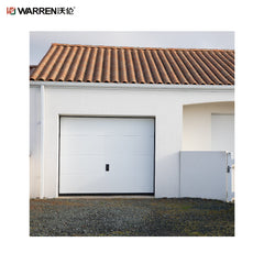 Warren 10x10 Black Garage Door With Insulated Sectional Garage Door