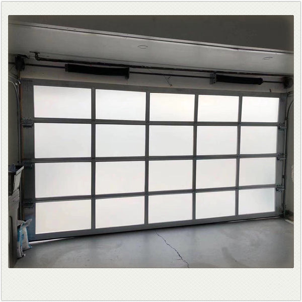 China WDMA Beautiful Design Aluminum Glass Folding Garage Door