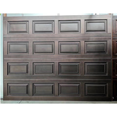 China WDMA automatic aluminum frame glass panel garage with glass doors