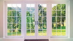 WDMA Craftsmanship Exterior Interior galvanized Steel Glass Window Profile Thermal Break Materials Steel Swing Door