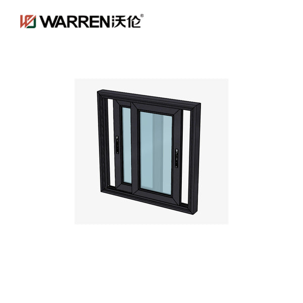 46x46 window manufacture modern house black double sliding casement picture aluminium window for sale