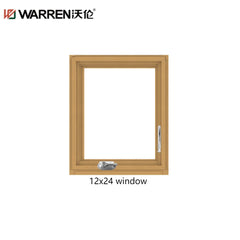 Warren 24x54 Window Aluminum Double Glazed Windows Glass Window With Aluminium Frame