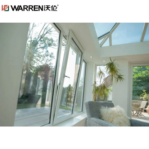 Warren Powder Coated Aluminium Windows Aluminium Glass Window Tilt And Turn European Windows