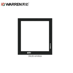 Warren 36x32 Window Aluminum Frame Casement Windows Double Insulated Glass Windows
