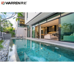 Warren Sliding Patio Doors 96x80 Sliding Glass Door Gate 12 Foot 4 Panel Sliding Glass Door