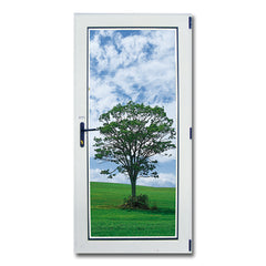 WDMA Ce Certificate Simple Design Aluminum Single Glass Casement Windows for Villa