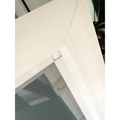 WDMA Hotian Brand Bathroom Used Privacy Glass PVC Sliding Windows With Mosqutio Net