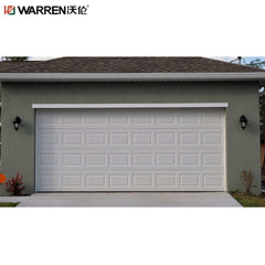 Warren 20ft x 8ft Garage Door Freestanding Garage Door With Side Windows 5x8 Garage Door