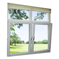 WDMA Villa Vinyl Window High Quality Double Tempered Glass UPVC Tilt Turn Window