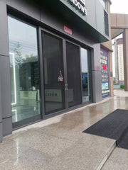WDMA Large double glazed tempered glass floor to ceiling windows and sliding doors for balcony patio main entrance