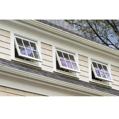 Residential White Aluminium Windows Double Glass Price Retractable Window Awning Aluminium Window Systems