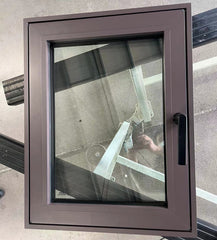 WDMA Tilt and Turn Windows Waterproof Double Glazed Casement Aluminium Windows