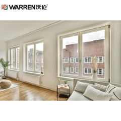 Warren Double Glazed Tempered Glass Window Single Opening Window Fixed Glass Window Price