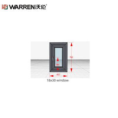 Warren 18x30 Window Triple Pane Casement Windows Aluminum Simple Window Design