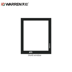 Warren 36x32 Window Aluminum Frame Casement Windows Double Insulated Glass Windows