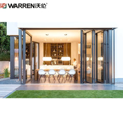 Warren 24x80 Accordion Door Replace Bifold Doors With Sliding Doors Folding Aluminum Patio Glass