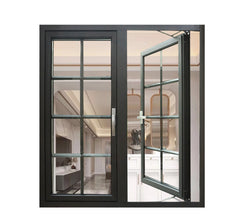 WDMA double Glazed Windows Aluminum  glass swing window