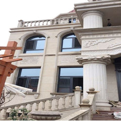 WDMA Arch Top Special Shaped Windows tempered glass windows