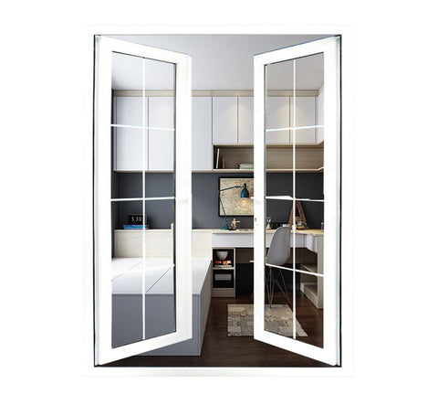 WDMA kitchen interior  design  PVC  double swing door