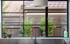 WDMA  Customized size design steel doors interior simple iron window grills steel windows