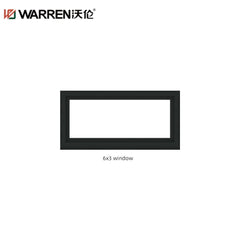 Warren 6x4 Window Black Aluminium Casement Windows Exterior Casement Windows