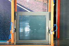 WDMA aluminum awning window Fully tempered glass windows