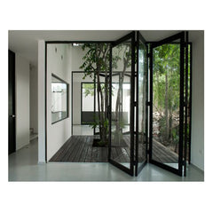 China WDMA Australia Hot Model With As2047 Standard Exterior Glass Aluminum Folding Door for Promotion