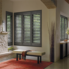 Interior Security Outside Aluminium Shutters Window Outdoor Built-In Windows With Shutter