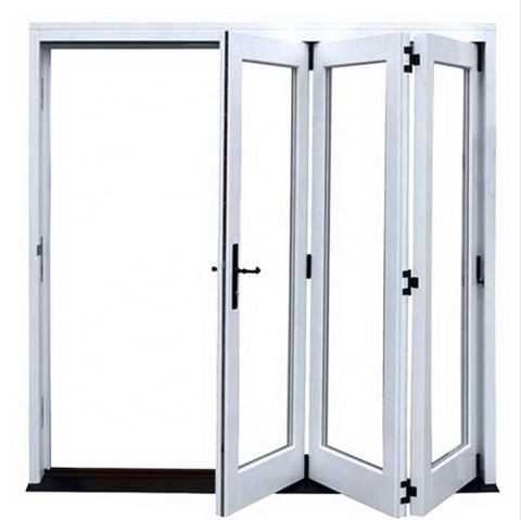 WDMA Aluminum Thermal Break Bi Folding Door Stacking Door Aluminum Door