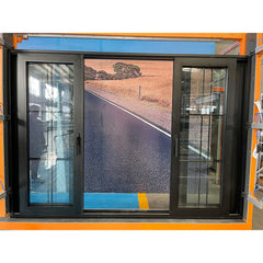 WDMA 96 by 80 sliding glass door Aluminium frame lift doors