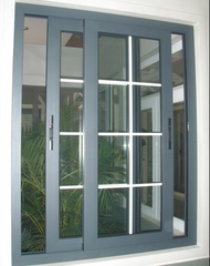 WDMA Australia Standard Hurricane Proof Double Glaze Temper Glass Aluminum Fame Window