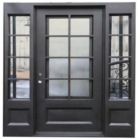 WDMA  american steel interior door double glazed steel window steel window and door with grill design