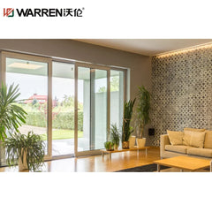 Warren 60x96 Sliding Aluminium Double Glazing Grey International Hurricane Proof Door Design