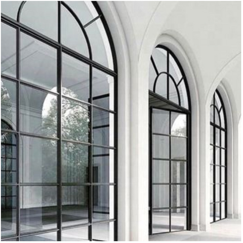 WDMA  steel thermal break double panels casement thermal windows