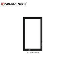 Warren 48x60 Tilt And Turn Aluminum Double Glazing Brown Cheap Price Window For Home